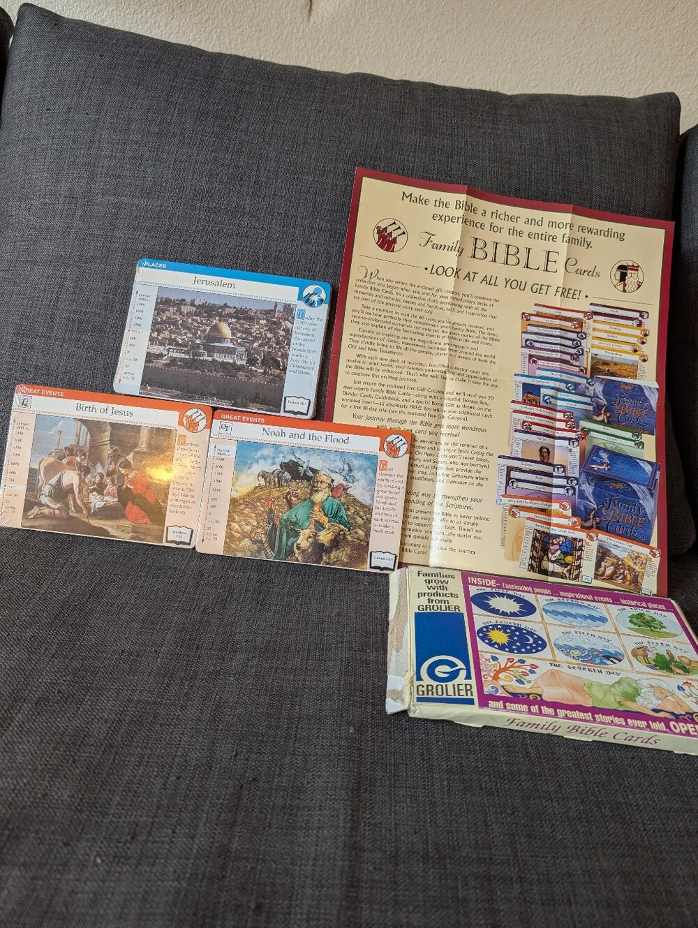 Bible Learning Cards Set!!